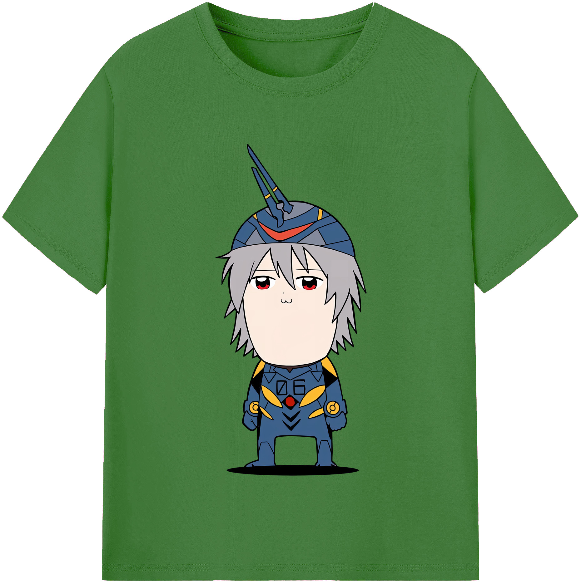 （画像用） EVA 新世紀エヴァンゲリオン レディースカジュアルプリントTシャツ（綿100％）